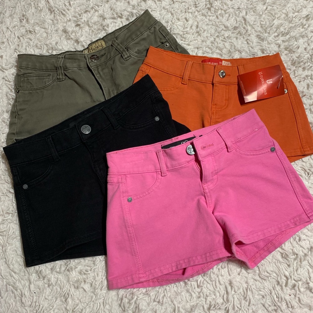 🌸 Lot of 4 Shorts . SZ XS JUNIORS